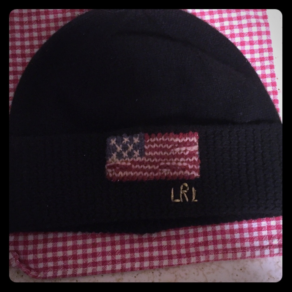 Ralph Lauren American Flag 🇺🇸 Wool Hat